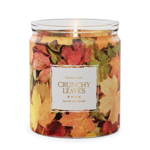 Crunchy Leaves 1-Wick-Candle 198g
