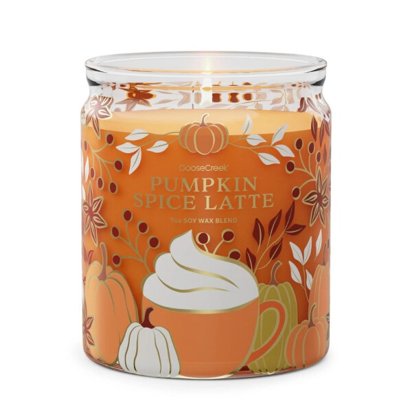 Pumpkin Spice Latte 1-Wick-Candle 198g