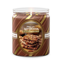 Pecan Toffee Bar 1-Docht-Kerze 198g