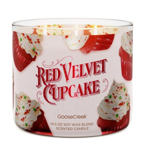 Red Velvet Cupcake 3-Docht-Kerze 411g