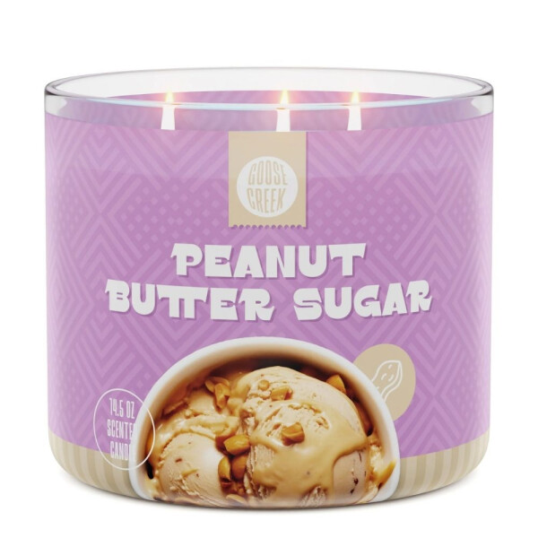 Peanut Butter Sugar 3Wick-Candle 411g