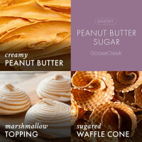 Peanut Butter Sugar 3Wick-Candle 411g