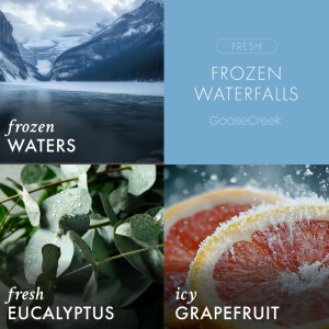 Frozen Waterfalls 3-Docht-Kerze 411g