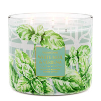 White Basil & Verbena 3-Docht-Kerze 411g