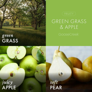 Green Grass & Apple 3-Docht-Kerze 411g