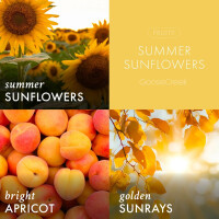 Summer Sunflowers 3-Wick-Candle 411g