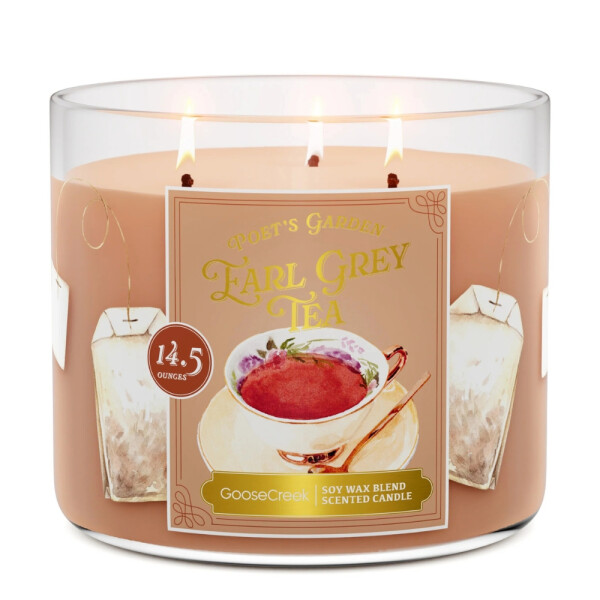 Earl Grey Tea 3-DWick-Candle 411g
