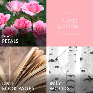 Petals & Poetry 3-Docht-Kerze 411g