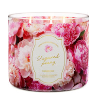 Sugared Peony 3-Wick-Candle 411g
