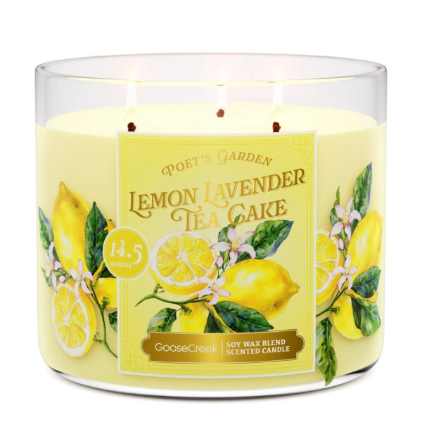 Lemon Lavender Tea Cake 3-Docht-Kerze 411g