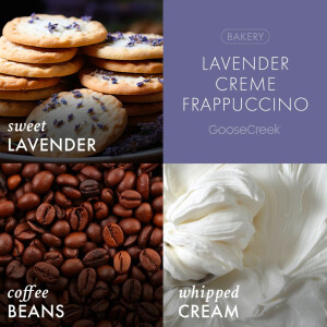 Lavender Creme Frappuccino 3-Docht-Kerze 411g