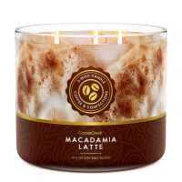 Macadamia Latte 3-Wick-Candle 411g