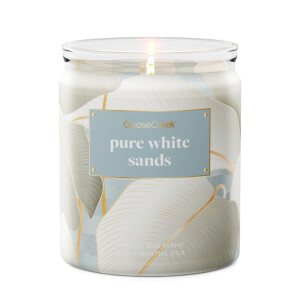 Pure White Sands 1-Docht-Kerze 198g