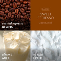 Sweet Espresso 3-Wick-Candle 411g