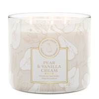 Pear & Vanilla Cream 3-Wick-Candle 411g