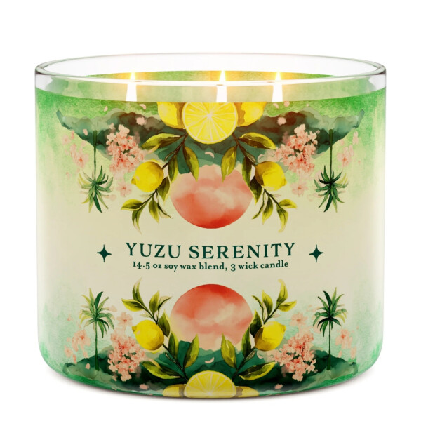 Yuzu Serenity 3-Wick-Candle 411g
