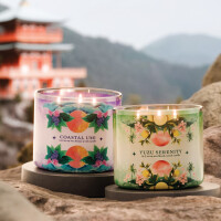 Yuzu Serenity 3-Docht-Kerze 411g