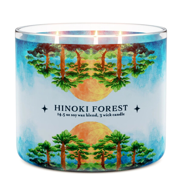 Hinoki Forest 3-Wick-Candle 411g