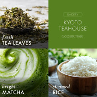 Kyoto Teahouse 3-Wick-Candle 411g