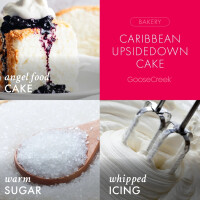 Caribbean Upsidedown Cake 3-Wick-Candle 411g