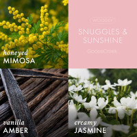 Snuggles & Sunshine 3-Docht-Kerze 411g