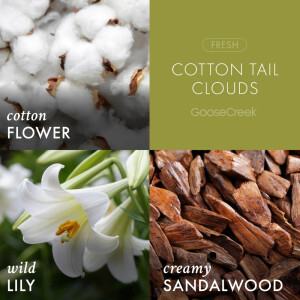 Cotton Tail Clouds 3-Docht-Kerze 411g