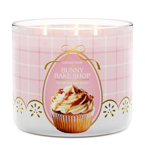 Bunny Bake Shop 3-Wick-Candle 411g