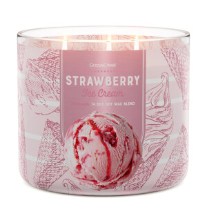 Strawberry Ice Cream 3-Docht-Kerze 411g