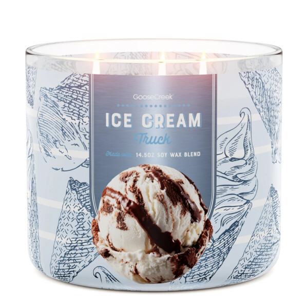 Ice Cream Truck 3-Docht-Kerze 411g