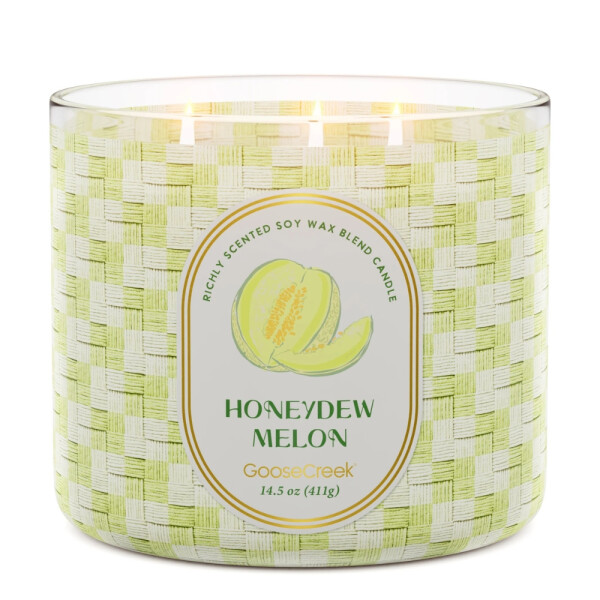 Honeydew Melon 3-Docht-Kerze 411g
