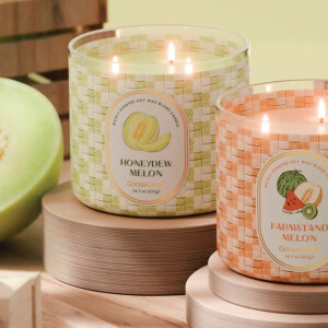 Honeydew Melon 3-Docht-Kerze 411g