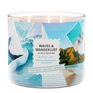 Waves & Wanderlust 3-Wick-Candle 411g