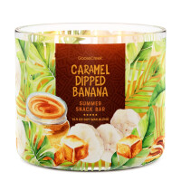 Caramel Dipped Banana 3-Docht-Kerze 411g