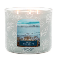 Cool Rain Drops 3-Docht-Kerze 411g
