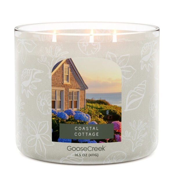 Coastal Cottage 3-Docht-Kerze 411g
