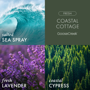 Coastal Cottage 3-Docht-Kerze 411g