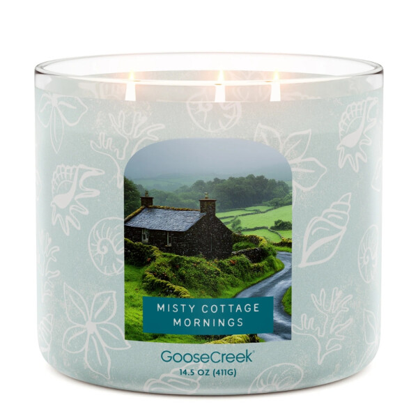 Misty Cottage Mornings 3-Docht-Kerze 411g