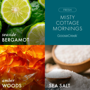 Misty Cottage Mornings 3-Docht-Kerze 411g