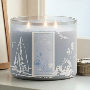 Island Hideaway 3-Docht-Kerze 411g