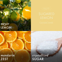 Sugared Lemon 1-Docht-Kerze 198g