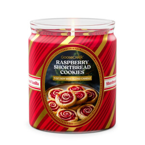 Raspberry Shortbread Cookie 1-Docht-Kerze 198g