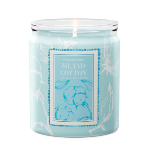 Island Cotton 1-Docht-Kerze 198g