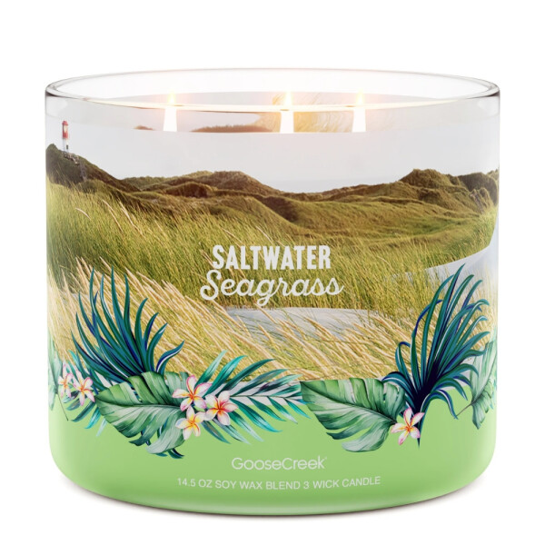 Saltwater Seagrass 3-Wick-Candle 411g