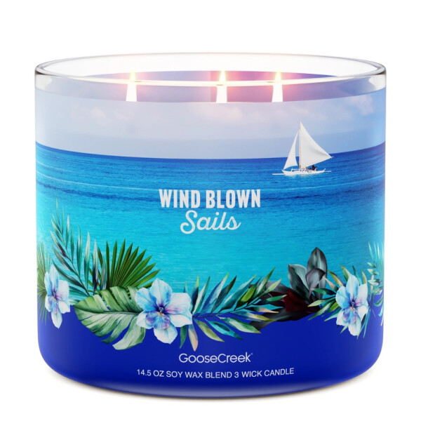Wind Blown Sails 3-Docht-Kerze 411g