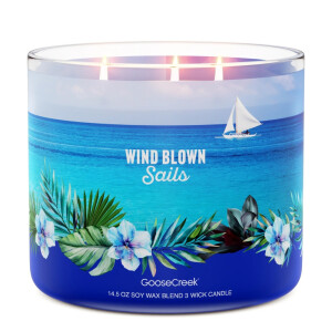 Wind Blown Sails 3-Docht-Kerze 411g