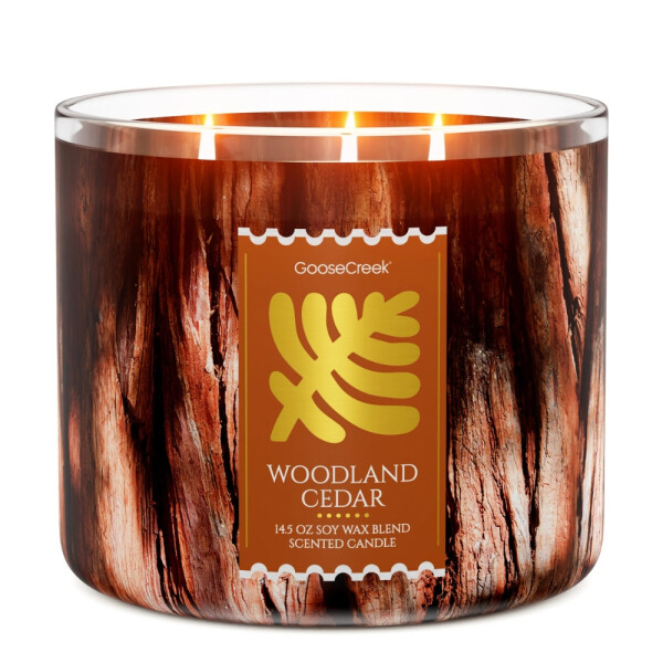 Woodland Cedar 3-Wick-Candle 411g