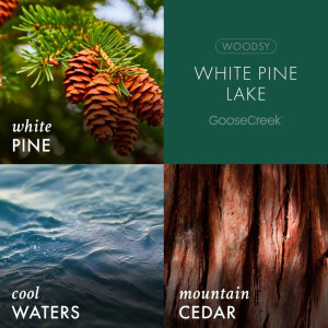 White Pine Lake 1-Docht-Kerze 198g