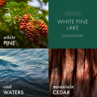 White Pine Lake 1-Docht-Kerze 198g