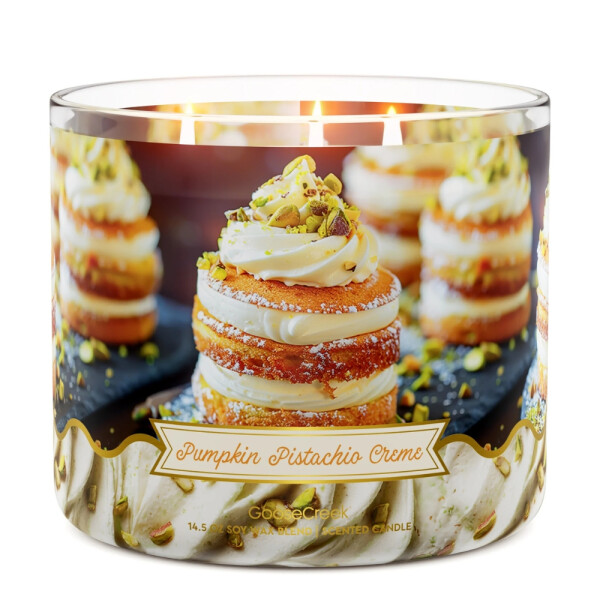 Pumpkin Pistachio Creme 3-Wick-Candle 411g
