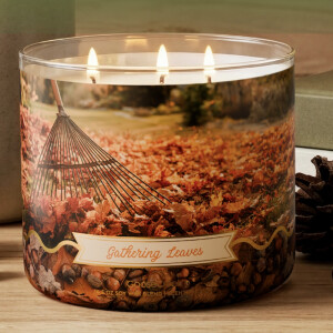 Gathering Leaves 3-Docht-Kerze 411g